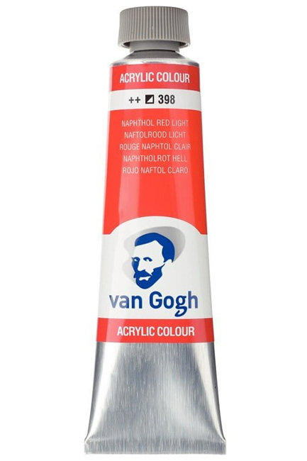 ΑΚΡΥΛΙΚΟ VAN GOGH T9 40ML 398 NAPHTHOL RED LIGHT