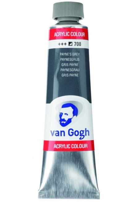 ΑΚΡΥΛΙΚΟ VAN GOGH T9 40ML 708 PAYNE'S GREY