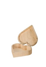 ΚΟΥΤΙ ΞΥΛΙΝΟ ΚΑΡΔΙΑ ARTEMIO 17*16*16ΕΚ.