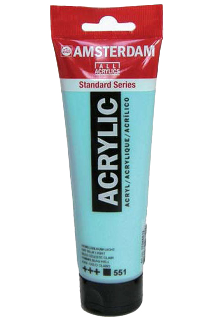 ΑΚΡΥΛΙΚΟ AMSTERDAM T120 120ML 551 SKY BLUE LIGHT
