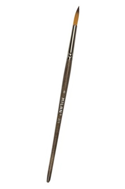 ΠΙΝΕΛΟ ΤΡΙΧΑ NAYLON ΚΟΝΤΟ ΣΤΡΟΓΓΥΛΟ MILAN 311 Ν.02 (80462)