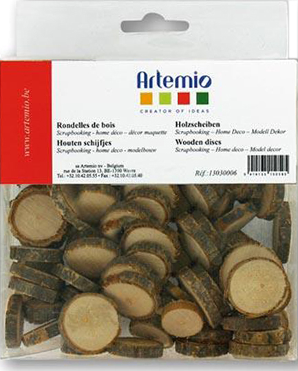 ΡΟΔΕΛΕΣ ΞΥΛΟΥ Ø1,5-3cm.ΑRΤΕΜΙΟ 180γρ.