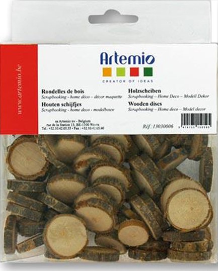 ΡΟΔΕΛΕΣ ΞΥΛΟΥ Ø1,5-3cm.ARTEMIO 180γρ.