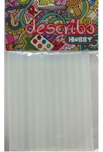 ΚΟΛΛΑ ΓΙΑ ΠΙΣΤΟΛΙ ΣΙΛΙΚΟΝΗΣ 07mm*10cm.ΔΙΑΦΑΝΗΣ DESCRIBO ΣΕΤ 12ΤΕΜ.