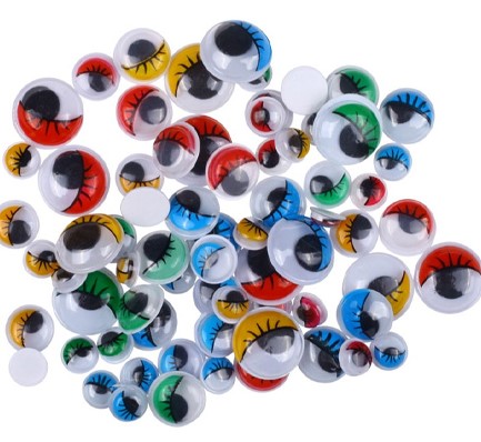 ΜΑΤΑΚΙΑ ΧΡΩΜΑΤΙΣΤΑ ΜΕ ΒΛΕΦΑΡΙΔΕΣ 8MM-10MM-12MM-15MM.ΣΕΤ 75ΤΕΜ.I-MONDI