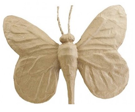 ΠΕΤΑΛΟΥΔΑ PAPIER MACHE  22*25*4ΕΚ.DECOPATCH