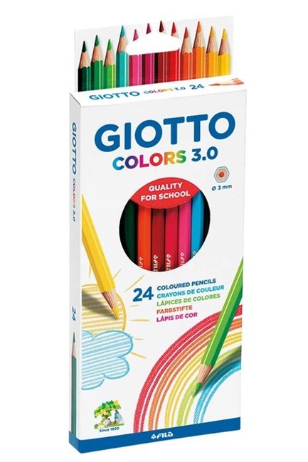 ΞΥΛΟΜΠΟΓΙΕΣ 24ΤΕΜ.GIOTTO COLORS 3.0