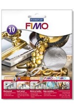 ΦΥΛΛΑ ΜΕΤΑΛΛΟΥ STAEDTLER FIMO 14*14CM 10ΤΕΜ.8781-81 ΑΣΗΜΙ