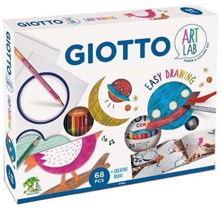 ΣΕΤ ΖΩΓΡΑΦΙΚΗΣ GIOTTO ART LAB EASY DRAWING 68TEMAXIA