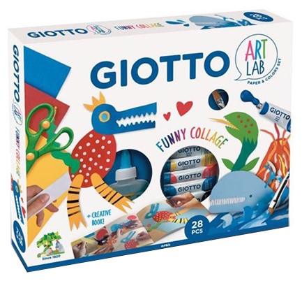 ΣΕΤ ΧΕΙΡΟΤΕΧΝΙΑΣ GIOTTO ART LAB FUNNY COLLAGE 28 TEMΑΧΙΑ