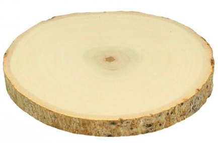 ΡΟΔΕΛΕΣ ΞΥΛΟΥ Ø12-15cm.ΣΕΤ 2ΤΕΜ.ARTEMIO