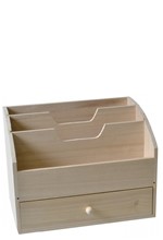 ΒΑΣΗ ΑΛΛΗΛΟΓΡΑΦΙΑΣ ΞΥΛΙΝΗ ARTEMIO 28*18*21ΕΚ.ΜΕ ΣΥΡΤΑΡΙ