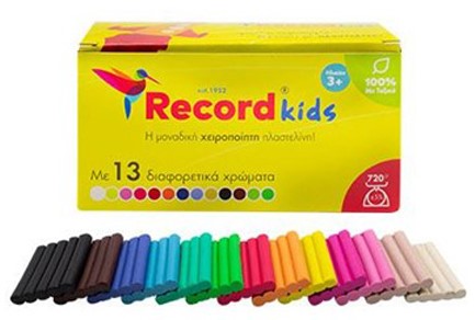 ΠΛΑΣΤΕΛΙΝΗ RECORD KIDS ΣΕΤ 13 ΧΡΩΜΑΤΩΝ