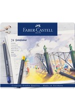 ΞΥΛΟΜΠΟΓΙΕΣ 24ΤΕΜ.GOLDFABER ΣΕ ΜΕΤΑΛΛΙΚΗ ΚΑΣΕΤΙΝΑ 114724