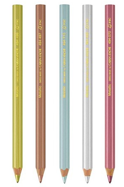 ΞΥΛΟΜΠΟΓΙΑ ΧΟΝΤΡΗ CARAN D'ACHE METALLIC 494.105 1 ΤΕΜ.