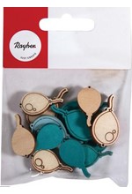 ΜΠΑΛΟΝΙΑ ΞΥΛΙΝΑ 2,7ΕΚ.ΣΕΤ 18ΤΕΜ.RΑΥΕR ΜΠΕΖ-ΠΕΤΡΟΛ-ΓΑΛΑΖΙΑ