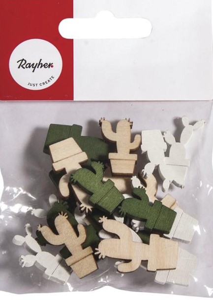 ΚΑΚΤΟΙ ΞΥΛΙΝΟΙ MINI 2,5-3cm.ΣΕΤ 18ΤΕΜ.RΑΥΕR