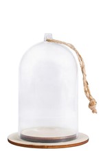 ΚΑΜΠΑΝΑ ΑΚΡΥΛΙΚΗ ΜΕ ΞΥΛΙΝΗ ΒΑΣΗ 8*13cm.RAYER