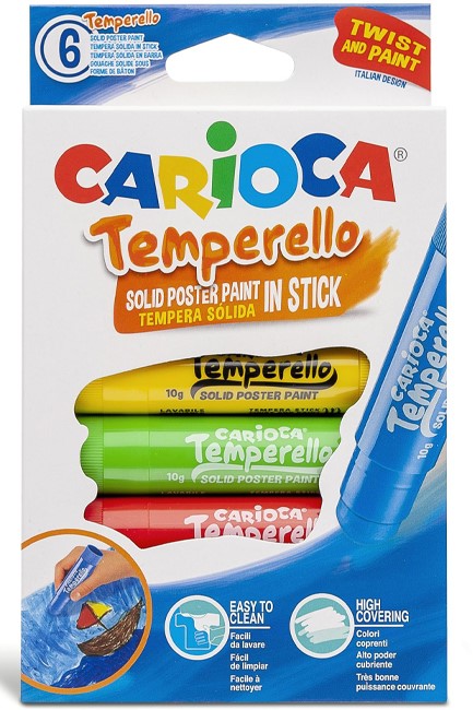 ΤΕΜΠΕΡΕΣ ΣΕ STICK 6TEM.CARIOCA TEMPERELLO 42739