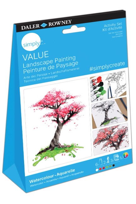 ΣΕΤ ΑΚΟΥΑΡΕΛΑΣ DALER ROWNEY SIMPLY ΤΟΠΙΟ