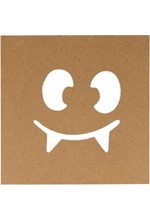 HALLOWEEN ΠΡΟΣΩΠΟ ΒΑΜΠΙΡ 15cm.MDF