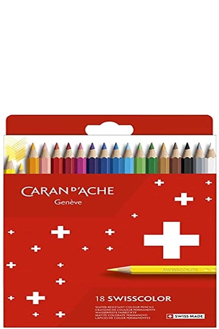 ΞΥΛΟΜΠΟΓΙΕΣ 18ΤΕΜ.CARAN D'ACHE SWISSCOLOR DISCOVER 1284.818