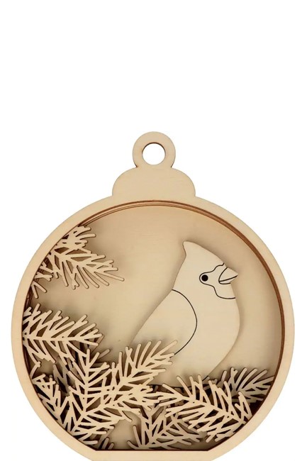 ΠΟΥΛΑΚΙ 3D ΞΥΛΙΝΟ 15*17*2,5cm.ΑRΤΕΜΙΟ ΚΡΕΜΑΣΤΟ CARD
