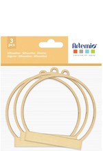 ΣΦΑΙΡΑ ΞΥΛΙΝΗ 10*10cm.ΑRΤΕΜΙΟ ΚΡΕΜΑΣΤH ΣΕΤ 3ΤΕΜ.