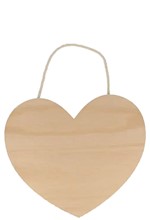 ΠΙΝΑΚΙΔΑ ΞΥΛΙΝΗ 25*22cm.ΚΑΡΔΙΑ ΚΡΕΜΑΣΤΗ ARTEMIO