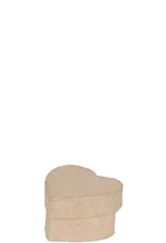 ΚΑΡΔΙΑ ΜΕ ΚΑΠΑΚΙ PAPIER MACHE 05*03cm.DECOPATCH