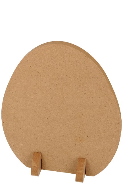 ΑΥΓΟ 15*3*4cm.MDF ARTEMIO ΜΕ ΒΑΣΗ