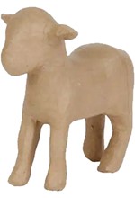 ΠΡΟΒΑΤΑΚΙ PAPIER MACHE 22*13*20cm.DECOPATCH