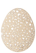 ΑΥΓΟ ΞΥΛΙΝΟ 23*30cm.ΔΑΝΤΕΛΑ ARTEMIO