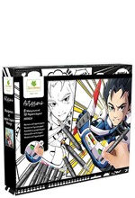 ΣΕΤ ΖΩΓΡΑΦΙΚΗΣ SYCOMORE MANGA BOY (10 ΦΥΛΛΑ+8 ΜΑΡΚΑΔΟΡΟΙ)