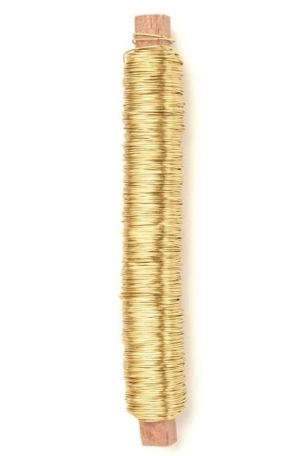ΣΥΡΜΑ ΧΡΩΜΑΤΙΣΤΟ 0,5mm*50m.GLOREX ΜΕΤΑΛΛΙΚΟ ΧΡΥΣΟ
