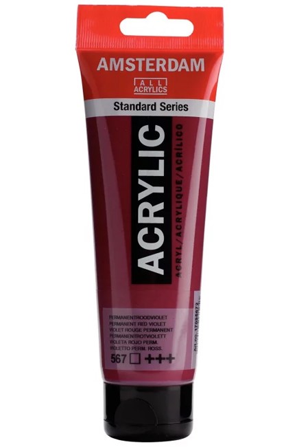 ΑΚΡΥΛΙΚΟ AMSTERDAM T120 120ML 567 PERMANENT RED VIOLET