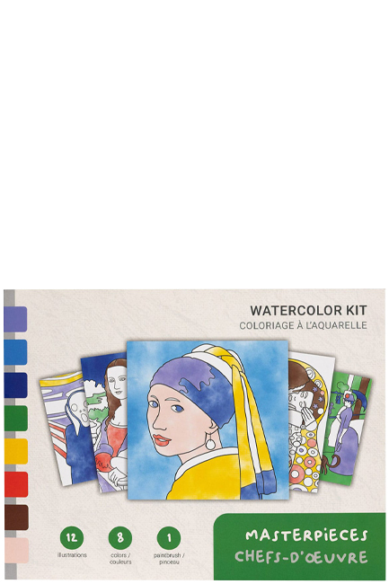 ΣΕΤ ΖΩΓΡΑΦΙΚΗΣ TODAY IS ART DAY ΜΕ ΝΕΡΟΜΠΟΓΙΕΣ MASTERPIECES