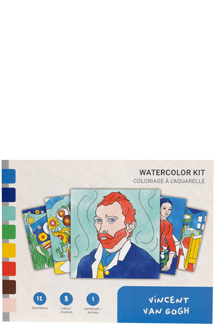 ΣΕΤ ΖΩΓΡΑΦΙΚΗΣ TODAY IS ART DAY ΜΕ ΝΕΡΟΜΠΟΓΙΕΣ VINCENT VAN GOGH