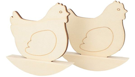 ΚΟΤΟΥΛΕΣ ΞΥΛΙΝΕΣ 10cm.ΣΕ ΒΑΣΗ ΣΕΤ 2ΤΕΜ.ARTEMIO