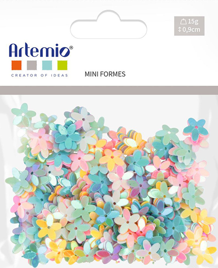 CONFETTI ΛΟΥΛΟΥΔΙΑ MINI ARTEMIO 15γρ.ΠΟΛΥΧΡΩΜΑ 1106870