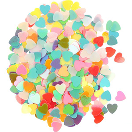 CONFETTI ΚΑΡΔΙΕΣ MINI ARTEMIO 15γρ.ΠΟΛΥΧΡΩΜΕΣ