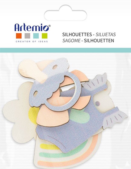 ΞΥΛΟ ΣΕΤ 6ΤΕΜ.ARTEMIO 5cm.BIRTHDAY GIRL