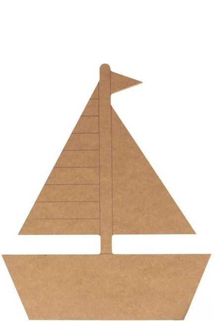 ΒΑΡΚΑ ΜΕ ΠΑΝΙ 25cm.MDF ARTEMIO