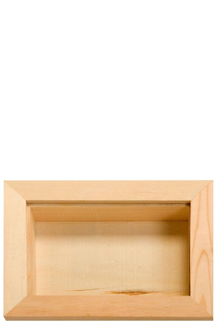 ΚΟΡΝΙΖΑ ΒΙΤΡΙΝΑ ΞΥΛΙΝΗ ARTEMIO 8*12*4cm.