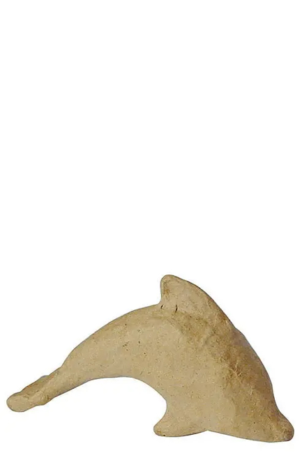 ΔΕΛΦΙΝΙ PAPIER MACHE 13*7*4cm.DECOPATCH