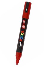 ΜΑΡΚΑΔΟΡΟΣ ΖΩΓΡΑΦΙΚΗΣ UNI POSCA PC-5Μ ΜΥΤΗ 1,8-2,5ΜΜ RΕD
