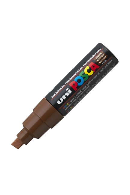 ΜΑΡΚΑΔΟΡΟΣ ΖΩΓΡΑΦΙΚΗΣ UNI POSCA PC-8Μ ΜΥΤΗ 8,0ΜΜ ΒRΟWΝ