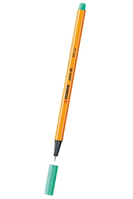 ΣΤΥΛΟ STABILO 88 ICE GREEN 13 ΥΓΡΗΣ ΜΕΛΑΝΗΣ ΜΥΤΗ 0,4mm.