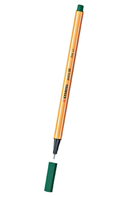 ΣΤΥΛΟ STABILO 88 PINE GREEN 53 ΥΓΡΗΣ ΜΕΛΑΝΗΣ ΜΥΤΗ 0,4mm.