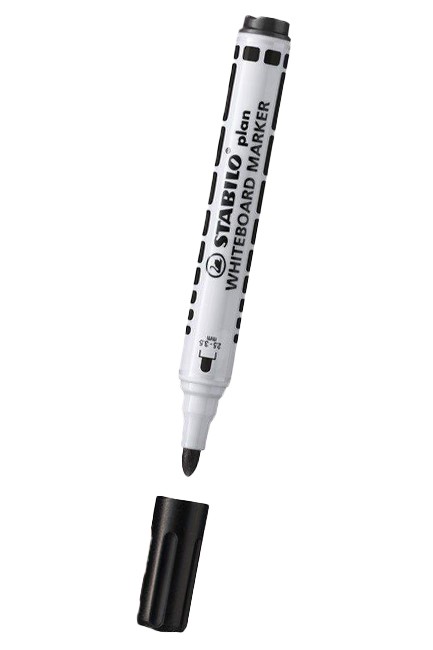 ΜΑΡΚΑΔΟΡΟΣ ΠΙΝΑΚΑ ΕΠΑΝΑΓ/ΝΟΣ STABILO 641-046 BLACK